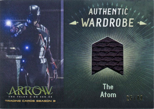 Arrow Season 3 Costume Wardrobe Card M23 Brandon Routh as The Atom #22 of 49