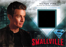 Smallville Seasons 7 thru 10 M28 Wardrobe Costume Card Fines Black Shirt