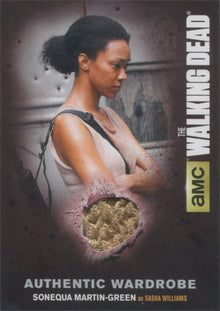Walking Dead Season 4 Part 2 Wardrobe Card M29 Sonequa Martin-Green
