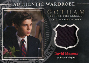 Gotham Season 1 Costume Card M29 David Mazouz as Bruce Wayne