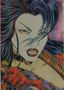 Shi Comic MagnaChrome Cover Chase Card M2 Shi Cover #2