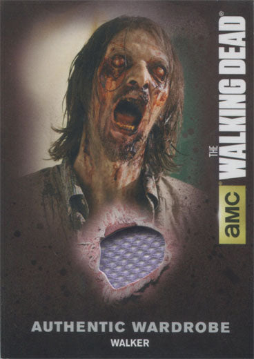 Walking Dead Season 4 Part 2 Wardrobe Card M34 Walker