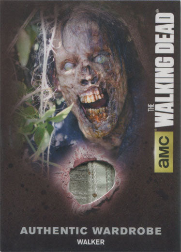 Walking Dead Season 4 Part 2 Wardrobe Card M37 Walker