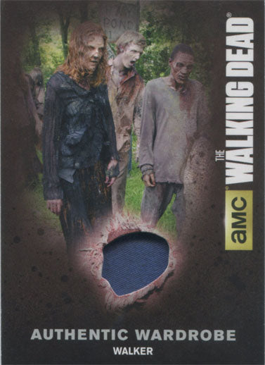 Walking Dead Season 4 Part 2 Wardrobe Card M39 Walker