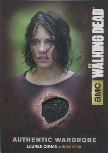 Walking Dead Season 4 Part 2 Wardrobe Card M40 Lauren Cohen as Maggie Greene