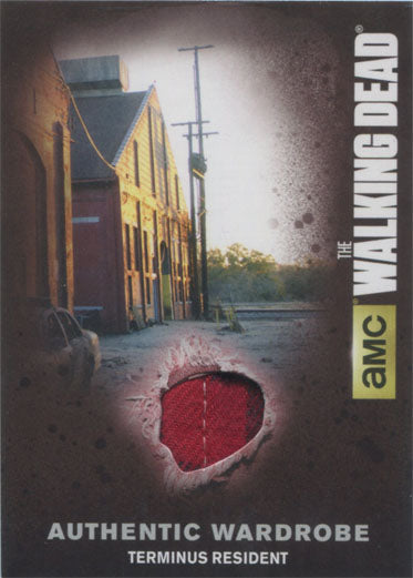 Walking Dead Season 4 Part 2 Wardrobe Card M43 Terminus Resident