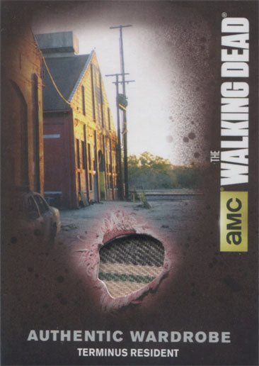 Walking Dead Season 4 Part 2 Wardrobe Card M43 Terminus Resident V2