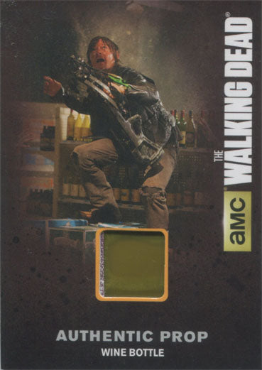 Walking Dead Season 4 Part 2 Authentic Prop Card M46 Wine Bottle V1