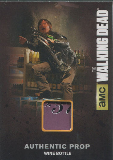 Walking Dead Season 4 Part 2 Authentic Prop Card M46 Wine Bottle V3