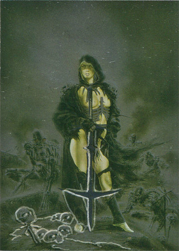 Luis Royo Best of All-Chromium Heavy Metal Chase Card M4