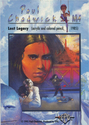 Paul Chadwick Metallic Storm Chase Card M4 Lost Legacy