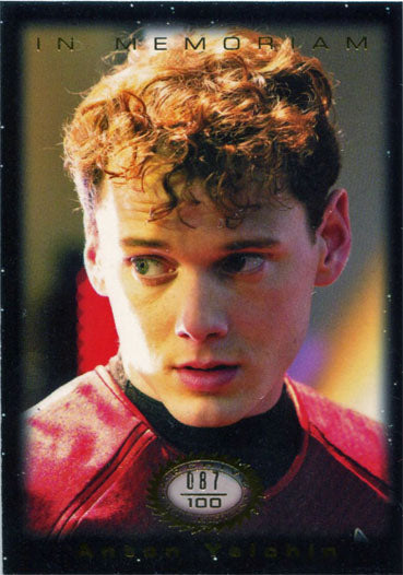Star Trek Beyond In Memoriam Chase Card M5 Anton Yelchin as Chekov #87/100