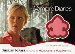 Vampire Diaries Season Two M5 Costume Wardrobe Card Marguerite MacIntyre Forbes