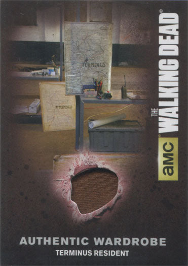 Walking Dead Season 4 Part 2 Wardrobe Card M60 Terminus Resident V2
