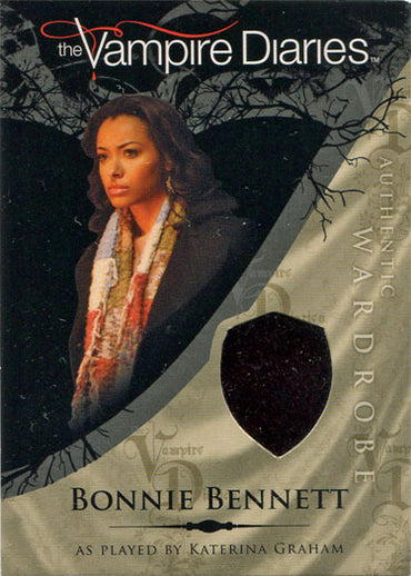 Vampire Diaries Season 1 M6 Katerina Graham as Bonnie Bennett Wardrobe Card