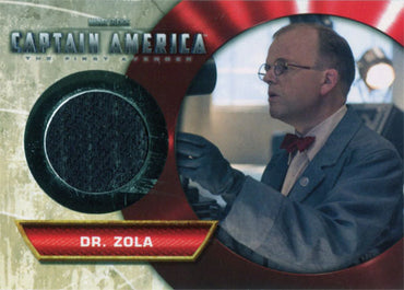 Captain America Movie M-7 Dr. Zola Costume Card Silver