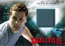 Smallville Seasons 7 thru 10 M8 Wardrobe Costume Card Davis Gray T-shirt