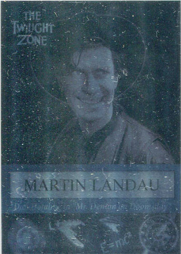 Twilight Zone 2019 Rod Serling Edition Mirror Board Chase Card M8 Martin Landau
