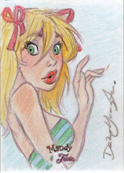 5finity 2021 Mandy Trizia Kickstarter Sketch Card Dean Yeagle V1