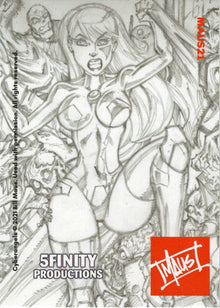 2021 5finity Cyberangels Bill Maus Exclusive Promo Card MAUS21