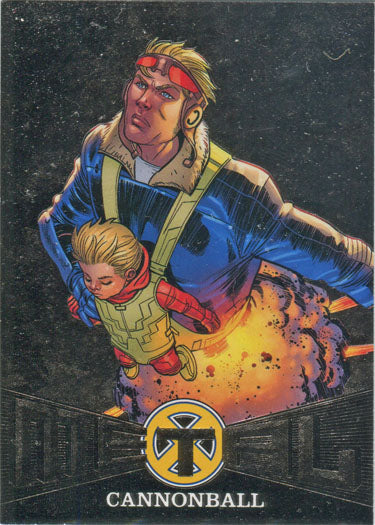 X-Men 2018 Fleer Ultra Metal Blasters Chase Card MB23 Cannonball