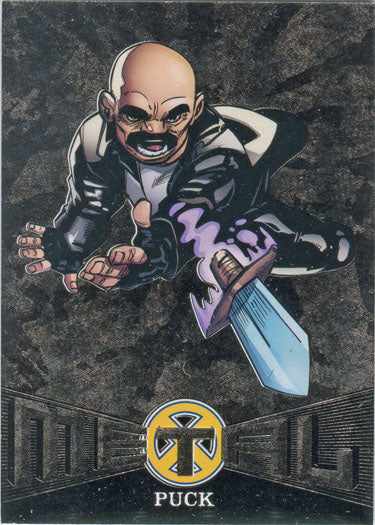 X-Men 2018 Fleer Ultra Metal Blasters Chase Card MB24 Puck
