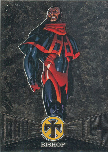X-Men 2018 Fleer Ultra Metal Blasters Chase Card MB34 Bishop