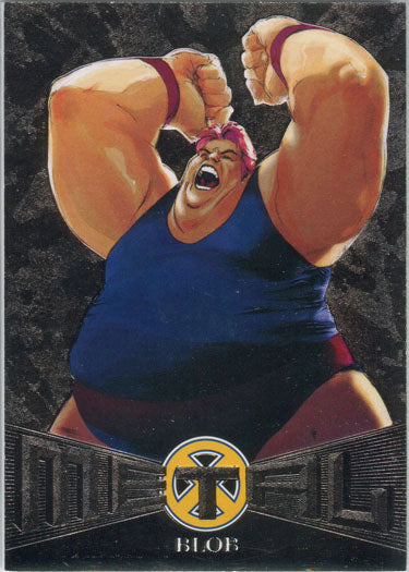 X-Men 2018 Fleer Ultra Metal Blasters Chase Card MB7 Blob