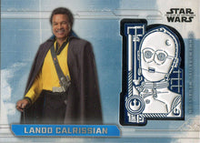 Star Wars Rise Skywalker Commemorative Medallion Card MC-CL Lando Calrissian