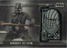 Star Wars Rise Skywalker Commemorative Medallion Card MC-KJ Knight of Ren