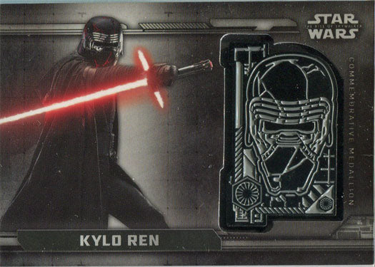 Star Wars Rise Skywalker Commemorative Medallion Card MC-KY Kylo Ren