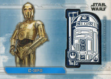 Star Wars Rise Skywalker Commemorative Medallion Card MC-RC3 C-3PO