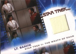 Complete Star Trek Movies MC10 Lt. Saavik Costume Card #700