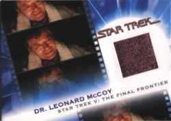 Complete Star Trek Movies MC14 Dr. McCoy Costume Card #1197 Pink Variant