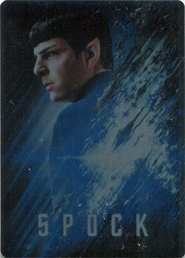 Star Trek Beyond MC4 Metal Poster Zachary Quinto as Spock