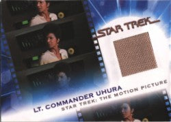 Complete Star Trek Movies MC6 Lt. Commander Uhura Costume Card #782