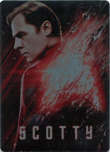 Star Trek Beyond MC7 Metal Poster Simon Pegg as Scotty