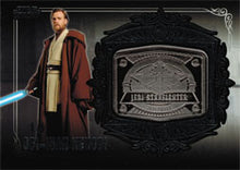 Star Wars Galactic Files Series Two Medallion Card MD-25 Obi-Wan Kenobi