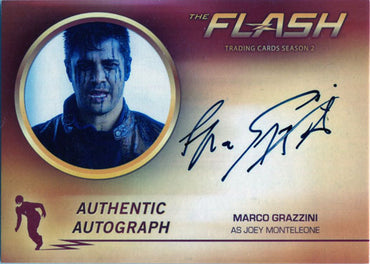 Flash Season 2 Autograph Card MG1 Marco Grazzini as Joey Monteleone