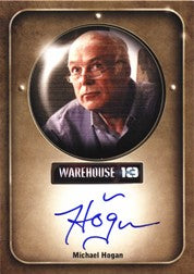 Warehouse 13 Autograph Card Michael Hogan as Warren Bering