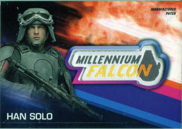 Solo Star Wars Story Patch Card MP-HM Millenium Falcon Alden Ehrenreich Han Solo