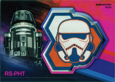 Solo Star Wars Story Patch Card MP-RS Stormtrooper Pink R5-PHT #37/99