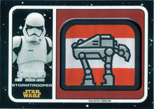 Star Wars Journey to Last Jedi Galactic Emblem Patch Relic MP-SP Stormtrooper