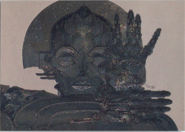 Michael Kaluta Fantasy Art 1994 Metallic Storm Chase Card MS4 Metropolis