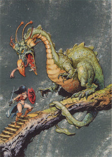 Mike Ploog Art 1994 Metallic Storm Chase Card MS5 The Path
