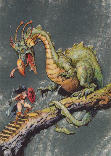 Mike Ploog Art 1994 Metallic Storm Chase Card MS5 The Path