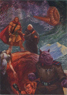Jeff Easley Fantasy Art 1995 Metallic Storm Chase Card MS5 Realms Of TSR