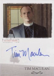 Six Feet Under: Seasons 1 & 2 Tim Maculan Autograph Card