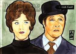 Avengers Series 3 Sketch Card by Leah Mangue