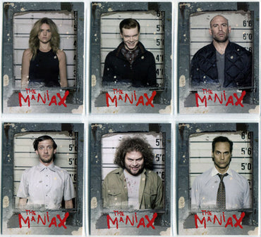 Gotham Season 2 Maniax Complete 6 Card Chase Set MX1 to MX6